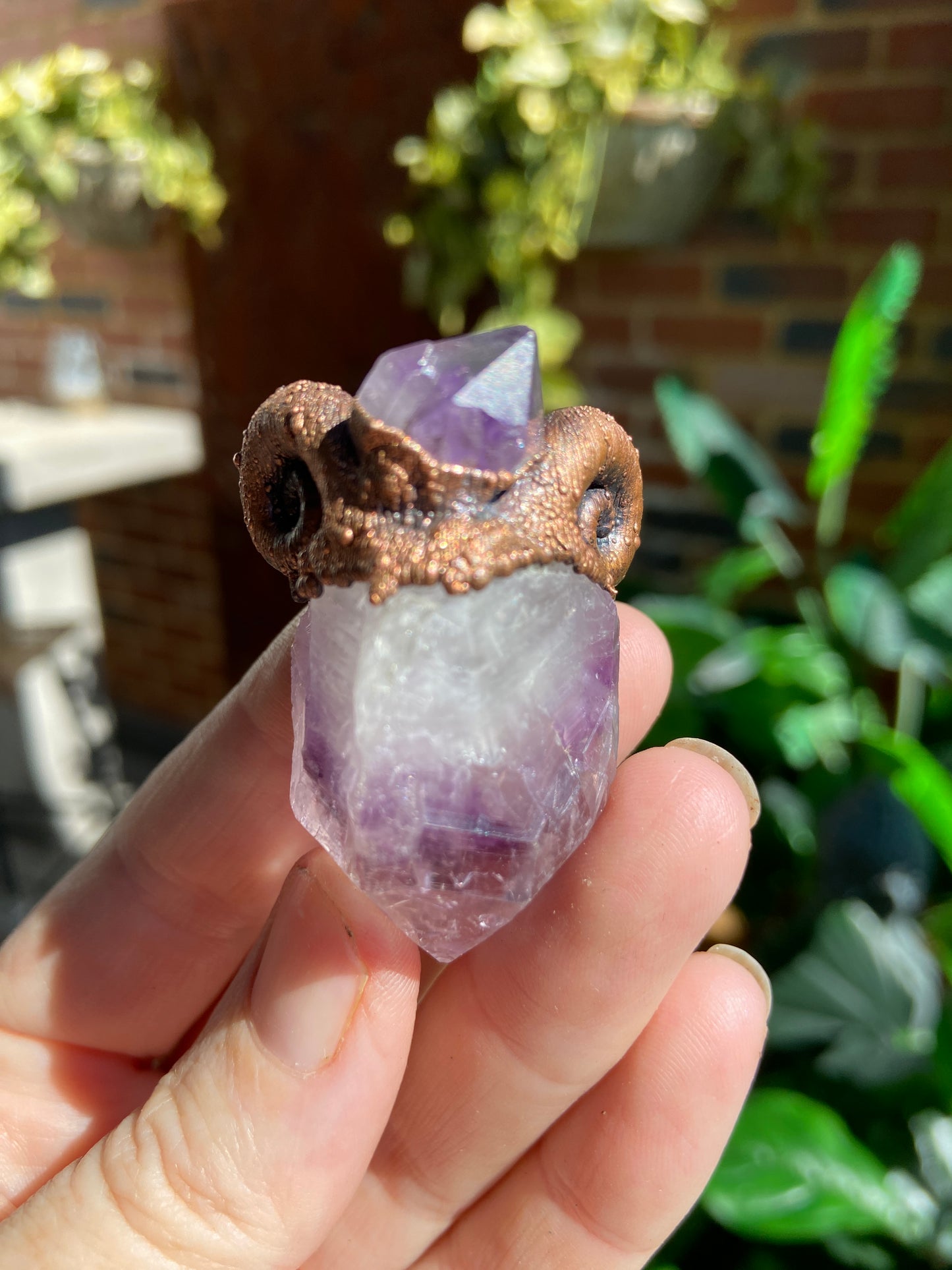 Zodiac Capricorn Amethyst Pendant | Handmade Zodiac Jewellery